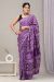 Beautiful Hand Block Printed Malmal Cotton Saree - KC100624