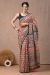 Beautiful Hand Block Printed Malmal Cotton Saree - KC100636