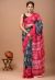 Beautiful Malmal Cotton Jaipuri Print Saree with Blouse - KC111151