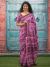 Beautiful Malmal Cotton Jaipuri Print Saree with Blouse - KC111162