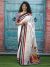 Beautiful Malmal Cotton Jaipuri Print Saree with Blouse - KC111164