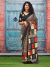 Beautiful Malmal Cotton Jaipuri Print Saree with Blouse - KC111178