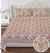 Beautiful King Size Double Bed High Quality Cotton Bedsheet (108 X 108 Inches - 9 X 9 feet) - KC140302