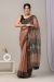 Beauitul Premium Quality Hand Block Printed Kota Doria Saree - KC150225