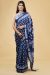 Linen Cotton Saree with Beautiful Silver Zari Border - KC180170