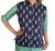 KC190051 - Printed Cotton Quilted Reversible Jacket for Women