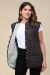 Printed Cotton Quilted Reversible Jacket for Women - KC190163