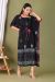 Beautiful Hand Block Print Cotton Night Dress Kafthan - KC300032