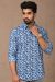 Premium Quality Mens Jaipuri Cotton Printed Full Sleeve Shirt - KC360122