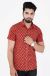 Mens Jaipuri Cotton Printed Half Sleeve Shirt - KC370005