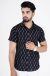 Mens Jaipuri Cotton Printed Half Sleeve Shirt - KC370007