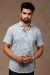 Mens Jaipuri Cotton Printed Half Sleeve Shirt - KC370023