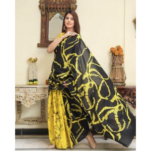 KC110481 - Beautiful Mulmul Cotton Saree with Blouse