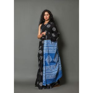 Stunning Jaipuri Malmal Cotton Saree with Blouse - KC110871