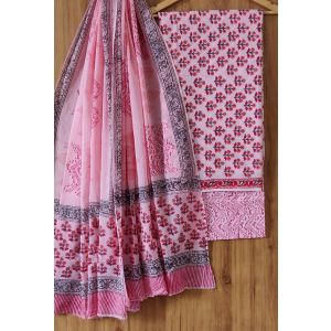 Cotton Dress Material with Cotton Dupatta - KC21047