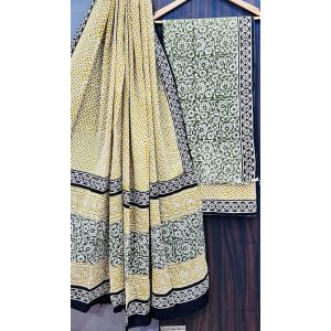 Cotton Dress Material with Cotton Dupatta - KC021160