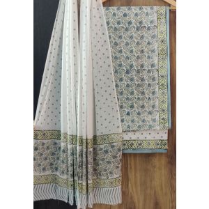 Beautiful Cotton Dress Material with Cotton Dupatta - KC21199