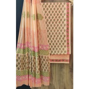 Cotton Dress Material with Cotton Dupatta - KC21219