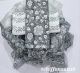Premium Quality Hand Block Printed Cotton Dress Material with Chiffon Dupatta - KC011112