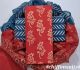 Premium Quality Hand Block Printed Cotton Dress Material with Chiffon Dupatta - KC011126