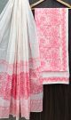 Premium Quality Hand Block Printed Cotton Dress Material with Cotton Dupatta - KC021428