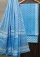 Premium Quality Hand Block Printed Cotton Dress Material with Cotton Dupatta - KC021480