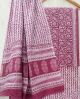 Jaipuri Print Pure Cotton Dress Material with Malmal Cotton Dupatta - KC021611