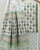 Jaipuri Print Pure Cotton Dress Material with Malmal Cotton Dupatta - KC021616