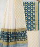 Jaipuri Print Pure Cotton Dress Material with Malmal Cotton Dupatta - KC021639