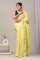 Beautiful Hand Block Printed Malmal Cotton Saree - KC100628