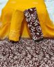 KC10290 - Jaipuri Cotton Suits with Chiffon Dupatta