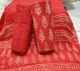 KC10297 - Cotton Dress Material with Chiffon Dupatta