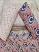 KC010697 - Cotton Dress Material with Chiffon Dupatta