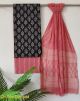 Cotton Churidar Material with Chiffon Dupatta - KC10842