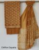 Cotton Churidar Material with Chiffon Dupatta - KC10843