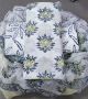 Stunning Hand Block Batik Printed Cotton Dress Material with Chiffon Dupatta - KC10937