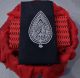 Stunning Hand Block Batik Printed Cotton Dress Material with Chiffon Dupatta - KC10940