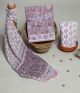 Premium Quality Hand Block Printed Cotton Dress Material with Chiffon Dupatta - KC11032