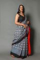 KC110424 - Designer Cotton Sarees with Blouse