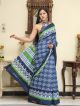 KC110497 - Beautiful Mulmul Cotton Saree with Blouse