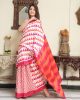 KC110558 - Beautiful Mulmul Cotton Saree with Blouse