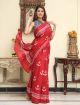 KC110563 - Beautiful Mulmul Cotton Saree with Blouse