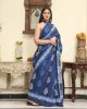 KC110575 - Beautiful Mulmul Cotton Saree with Blouse