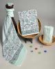 Premium Quality Hand Block Printed Cotton Dress Material with Chiffon Dupatta - KC11077