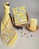 Premium Quality Hand Block Printed Cotton Dress Material with Chiffon Dupatta - KC11078