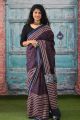 Beautiful Malmal Cotton Saree with Blouse - KC110830