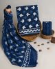 Premium Quality Hand Block Printed Cotton Dress Material with Chiffon Dupatta - KC11091