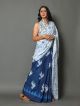 Jaipuri Printed Malmal Cotton Saree with Blouse - KC110922