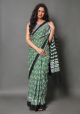 Jaipuri Printed Malmal Cotton Saree with Blouse - KC110928
