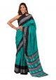 Premium Quality Printed Malmal Cotton Saree with Blouse - KC110960